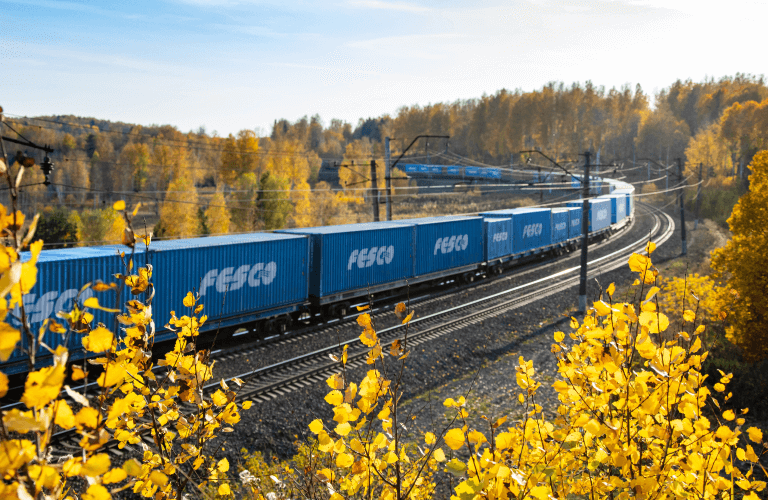 Ускоренный контейнерный поезд Хабаровск - Владивосток 3 раза в неделю